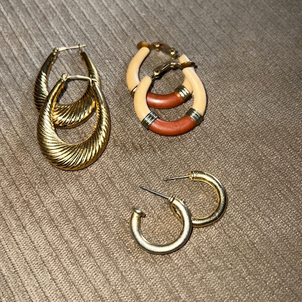 Vintage earring lot